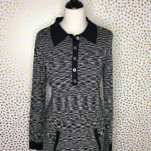 collared sweater dress